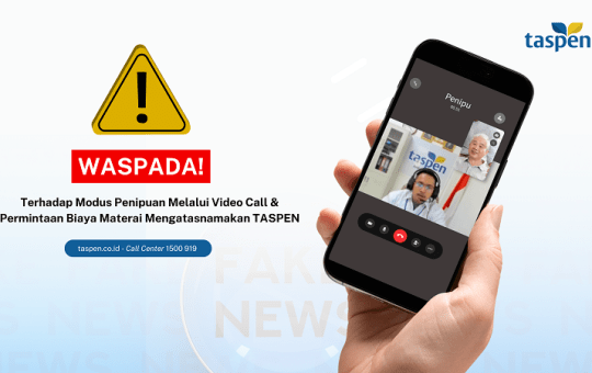 Foto Waspada Penipuan TASPEN